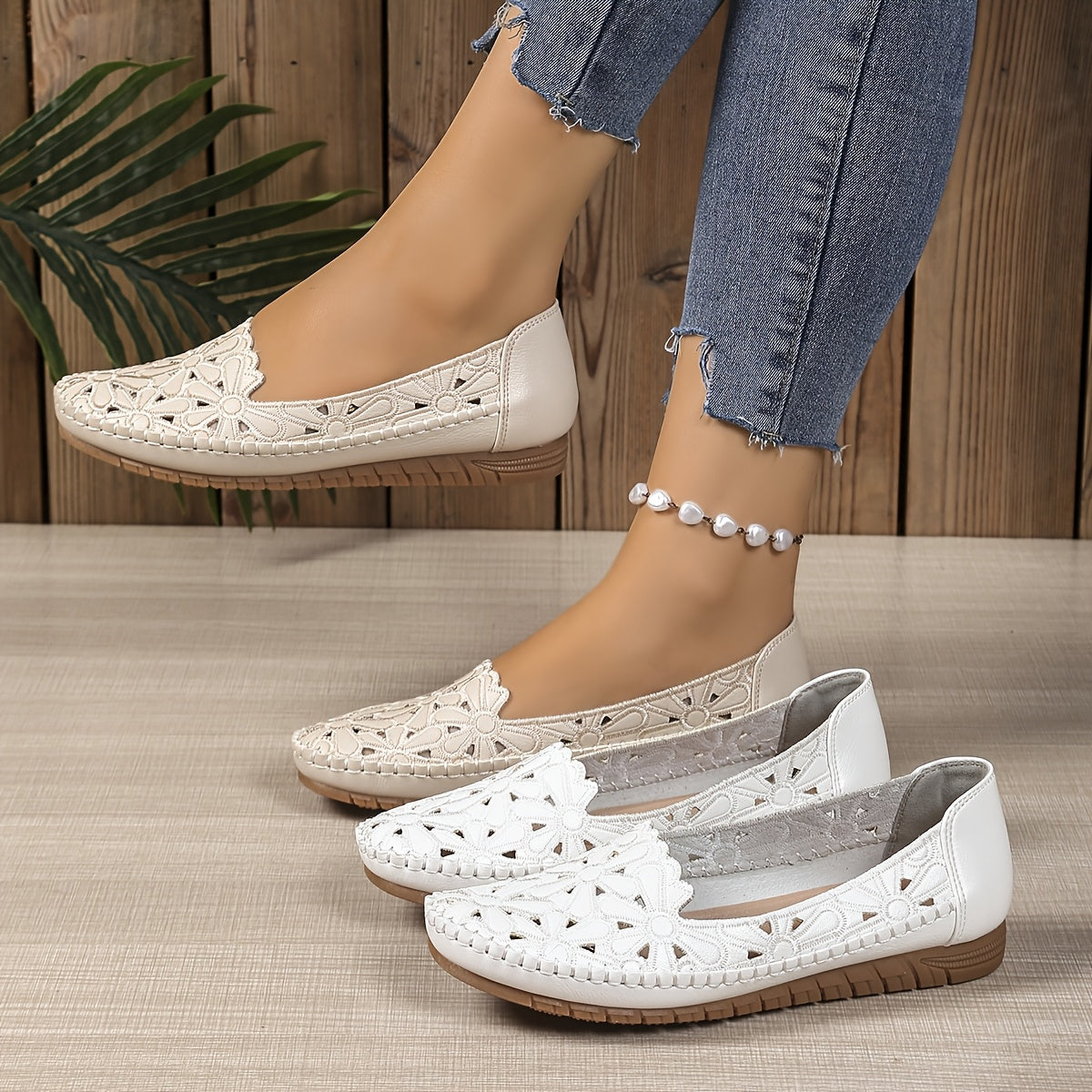 ANNE - Comfortable Lightweight Fashionable Shoes with Cut-Outs