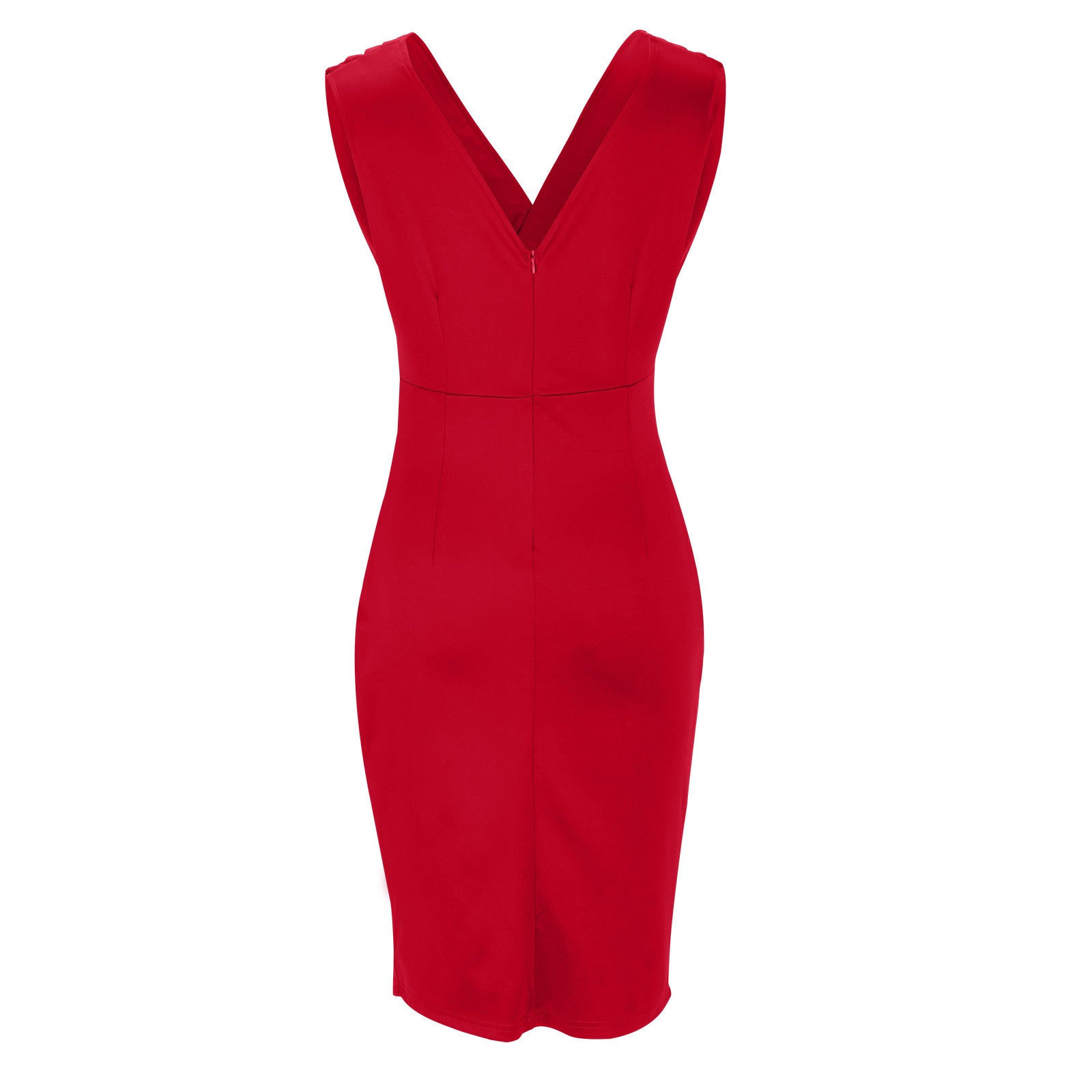 ADRIENNE™ | Elegant Draped Dress with Sculpting Silhouette
