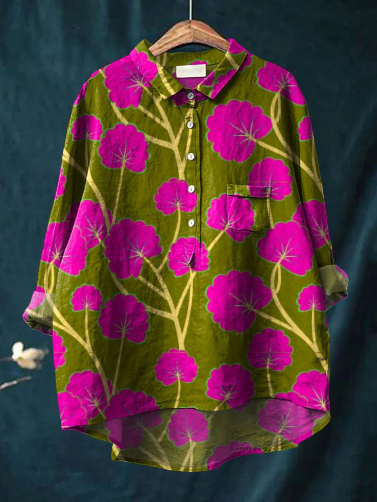 A multicolour classic light top with a relaxed fit and clean, understated styling