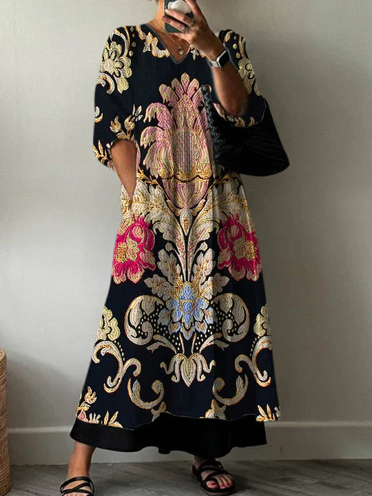 Clara | Chic Printed Dress