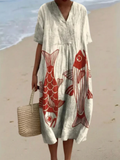 A sleeveless bold animal print patchwork dress available in multiple vibrant colourways