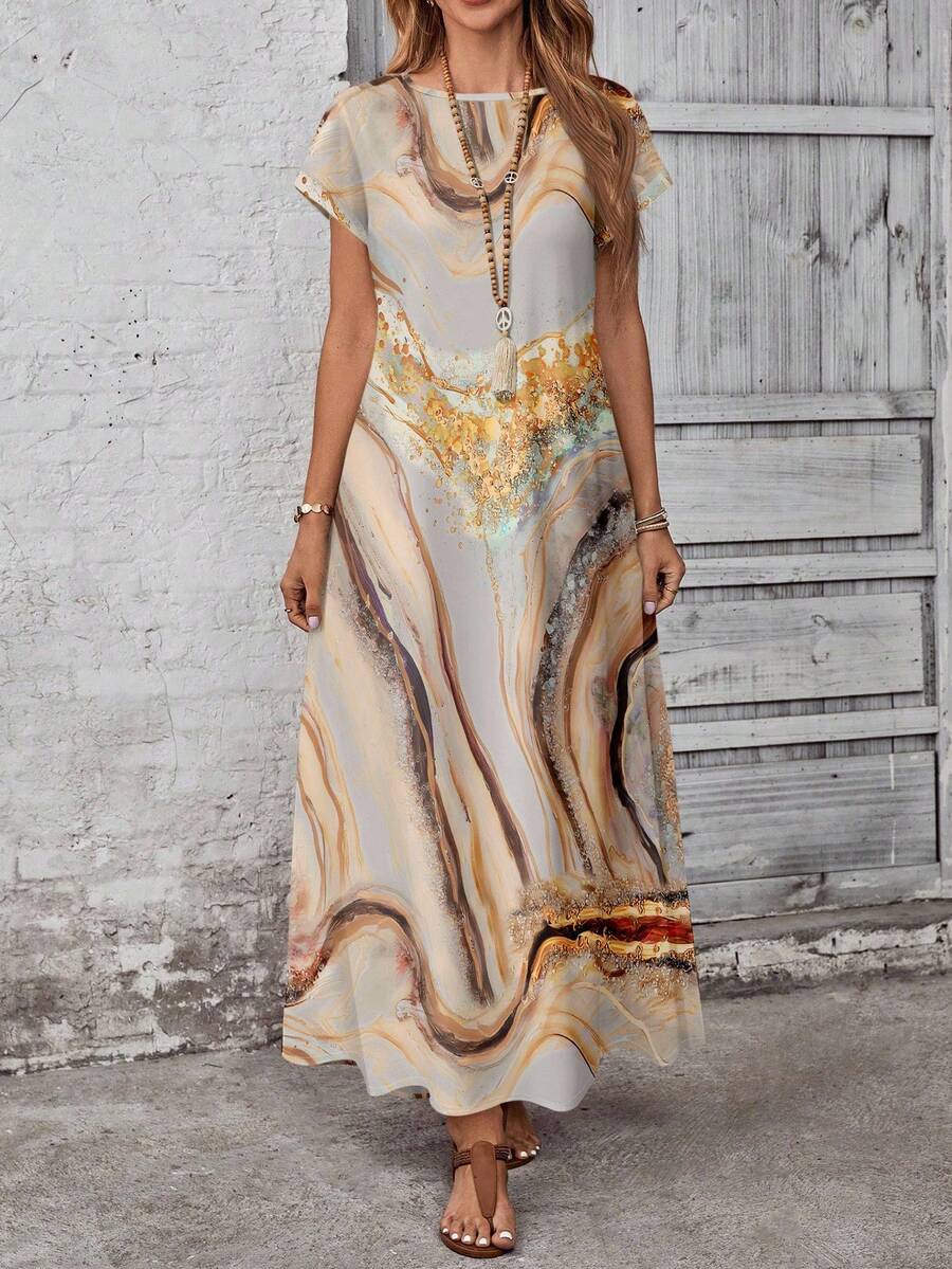 Chic Elegance: The Spark Comfort Dress