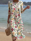 Emilia | Dress with Botanical & Floral Print