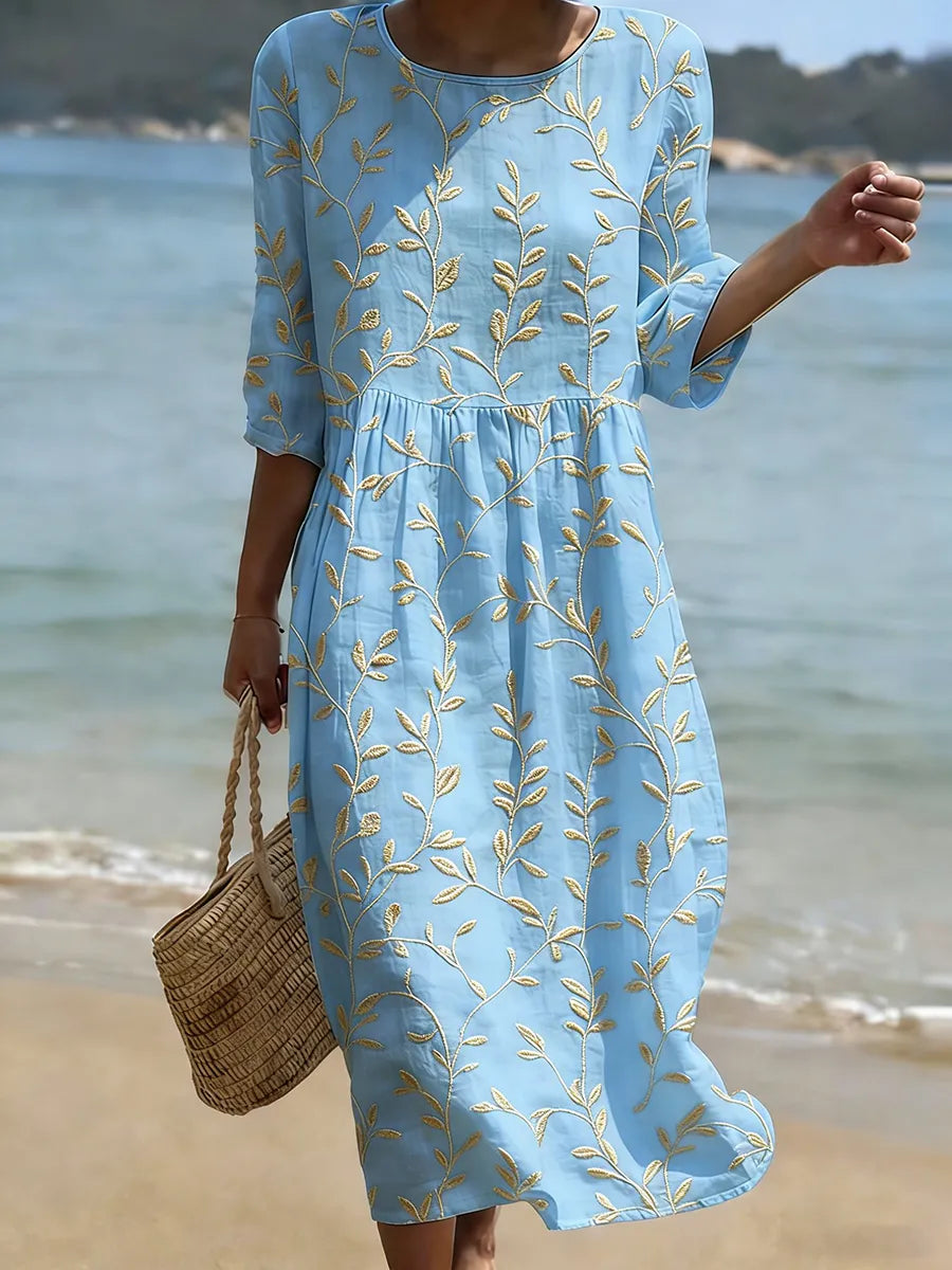 AMIRA | Casual Floral Print Dress