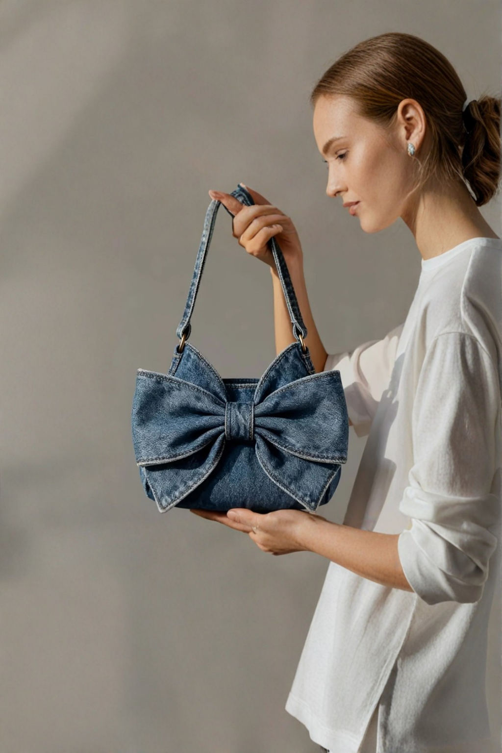 Anika | Retro Bag with Bow