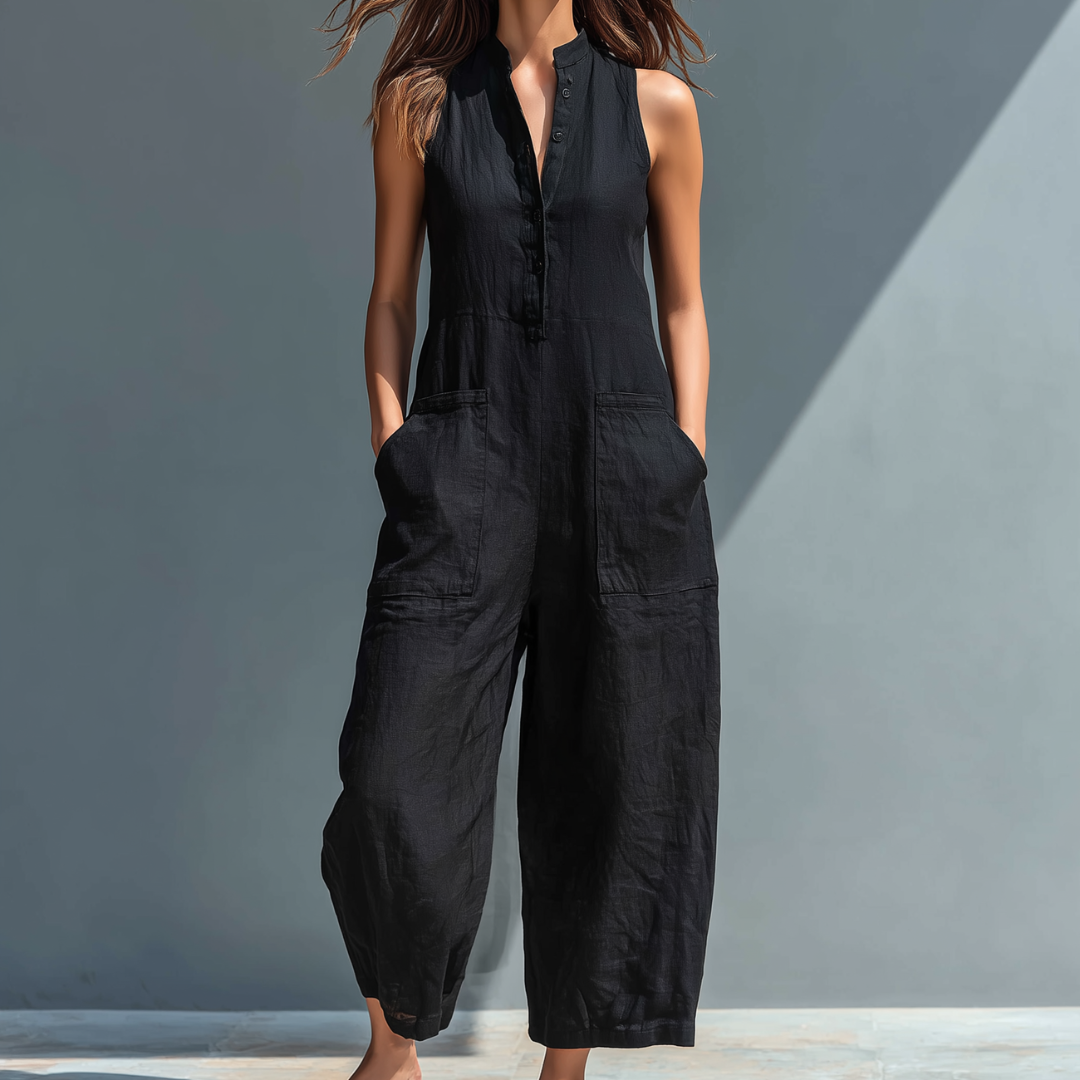 Lucía | European Elegant Sleeveless Jumpsuit