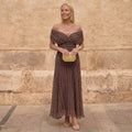 Sienna | Geometric Fluid Dress
