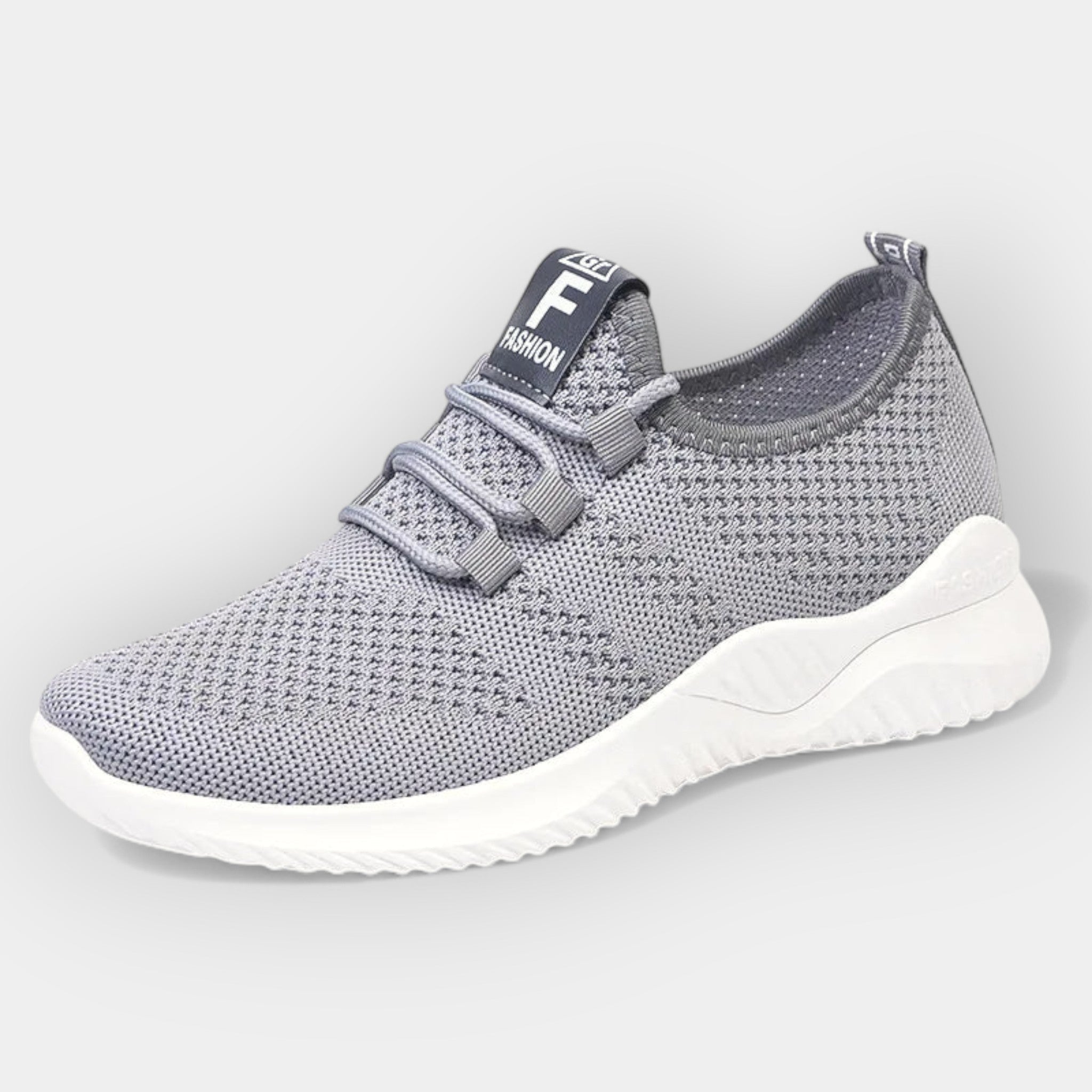 Women's orthopedic comfort shoes in white with cushioned ergonomic sole