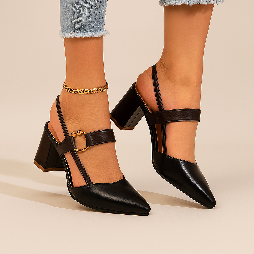 Mirella Heels with Ring