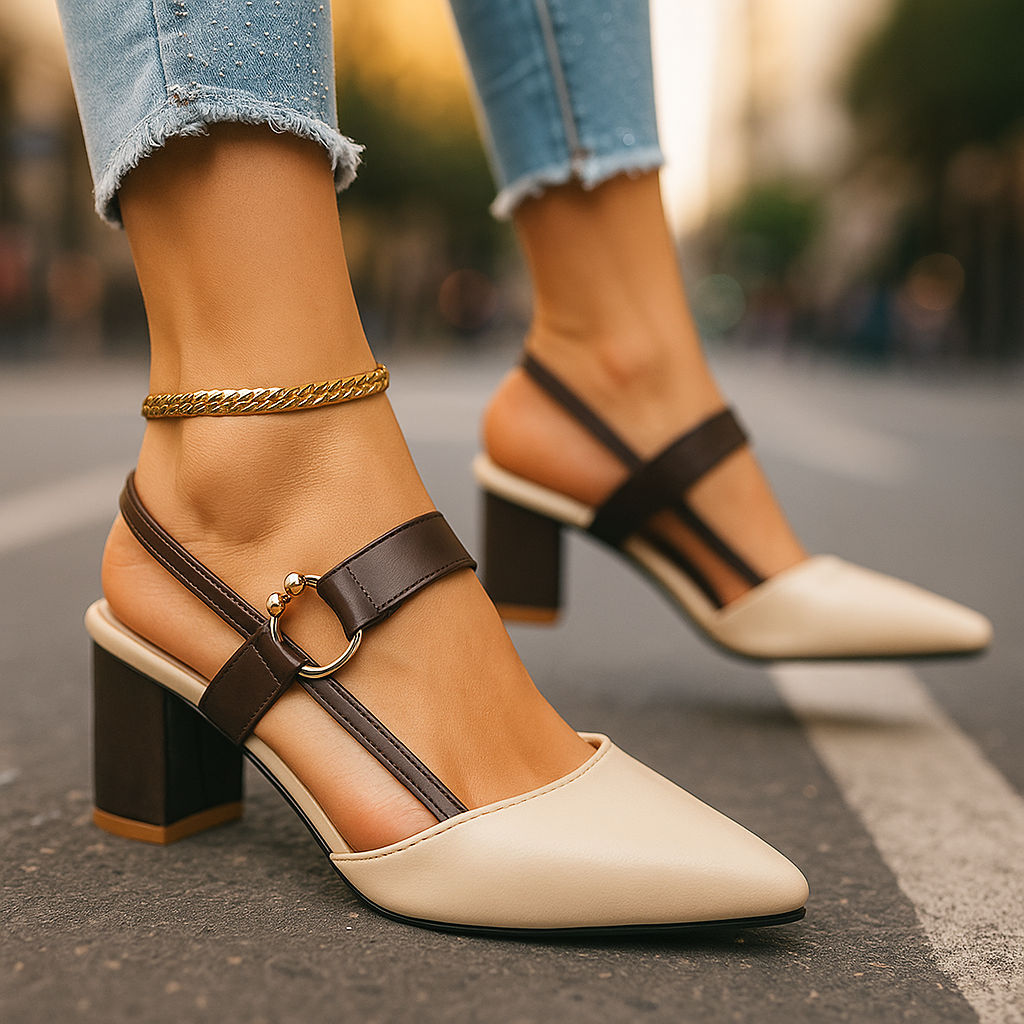 Mirella Heels with Ring