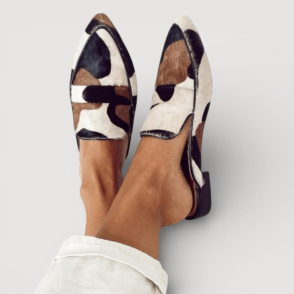 Premium women's loafers in multicolour with a clean, contemporary finish