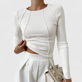 Soft-Touch Long-Sleeve Top — image 2