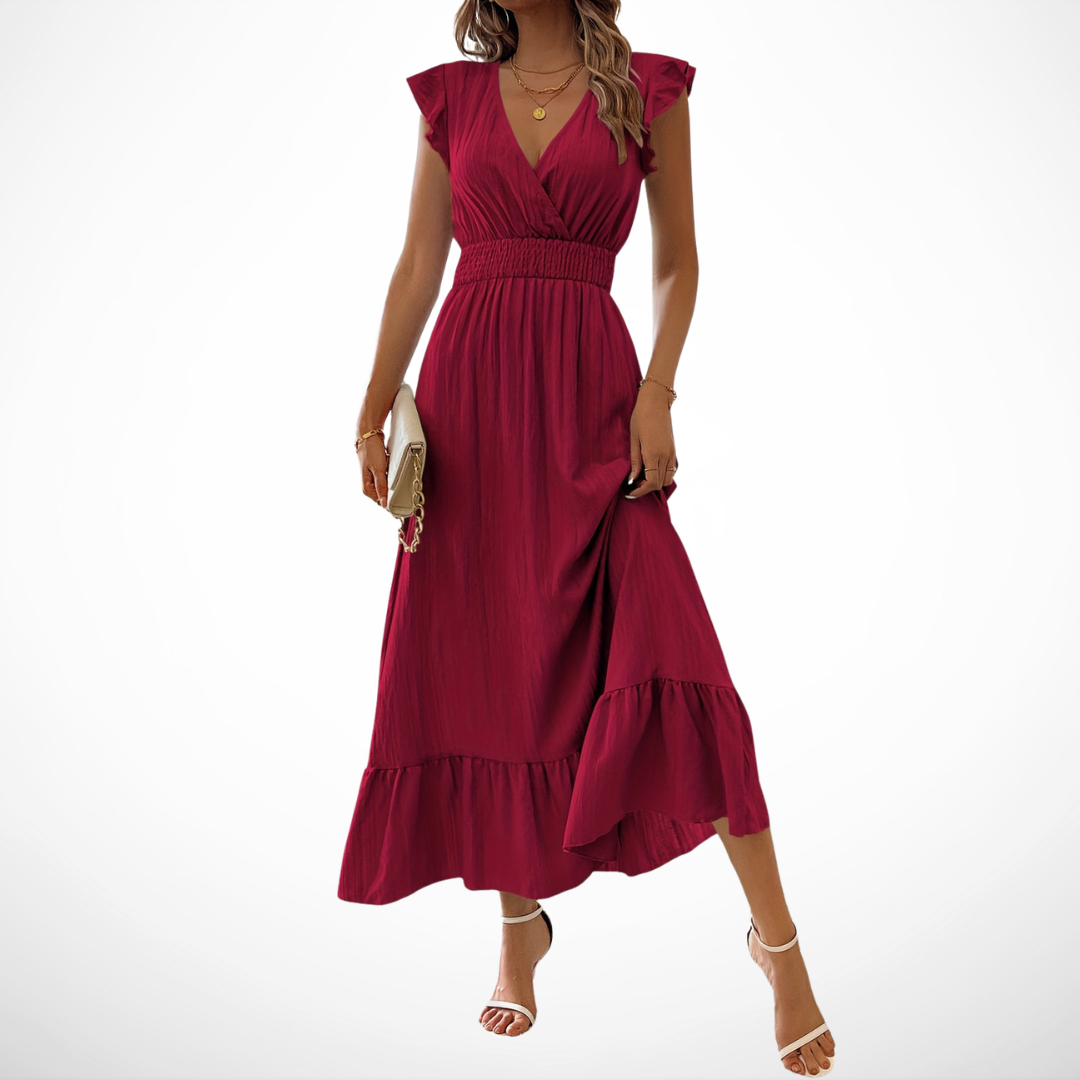 Clara Elegant Flowing Dress - The Spark Collection