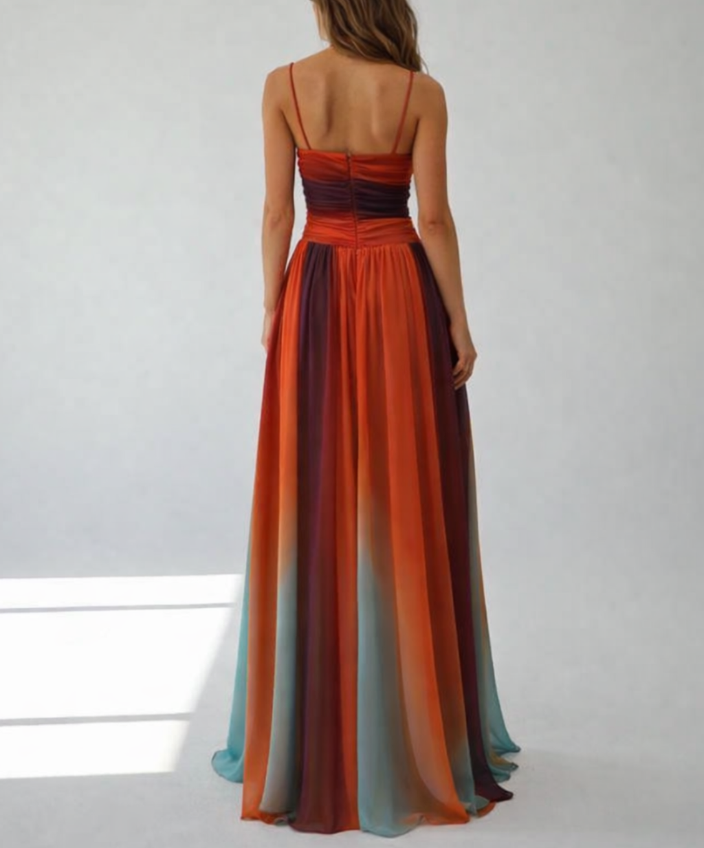 Elegant Lilac Maxi Dress by The Spark