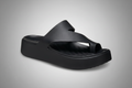 Minimalist cushioned sandal in a clean, low-profile modern design suitable for everyday wear