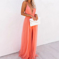 Coral Light Maxi Dress | The Spark Collection