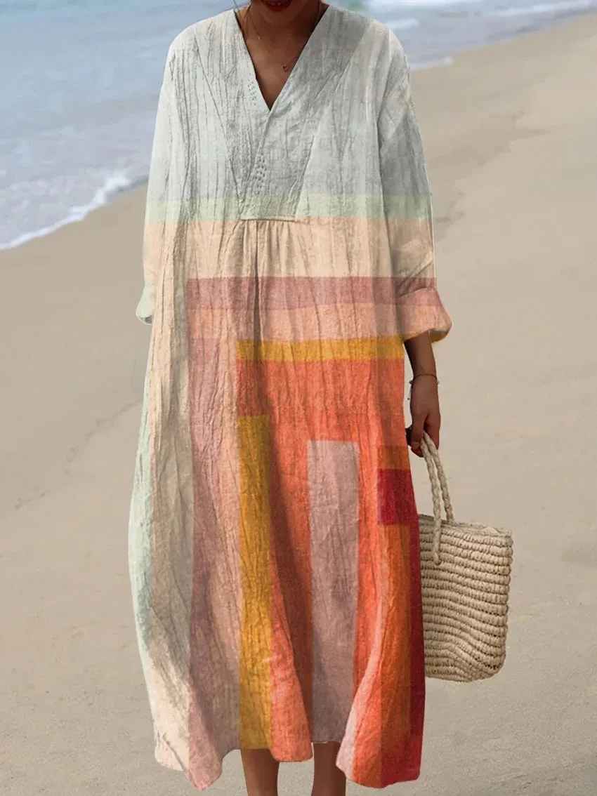 Emily | Printed Dress for a Summer Breeze