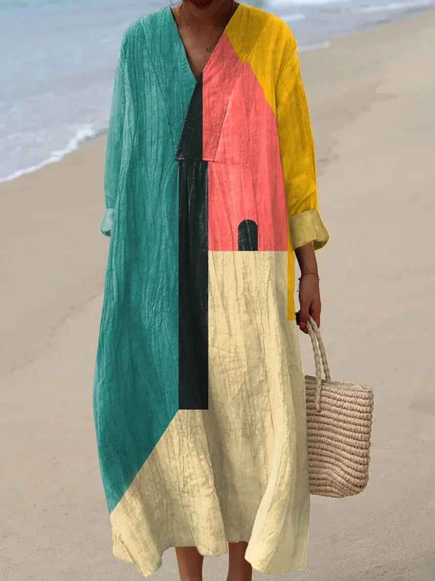 Emily | Printed Dress for a Summer Breeze
