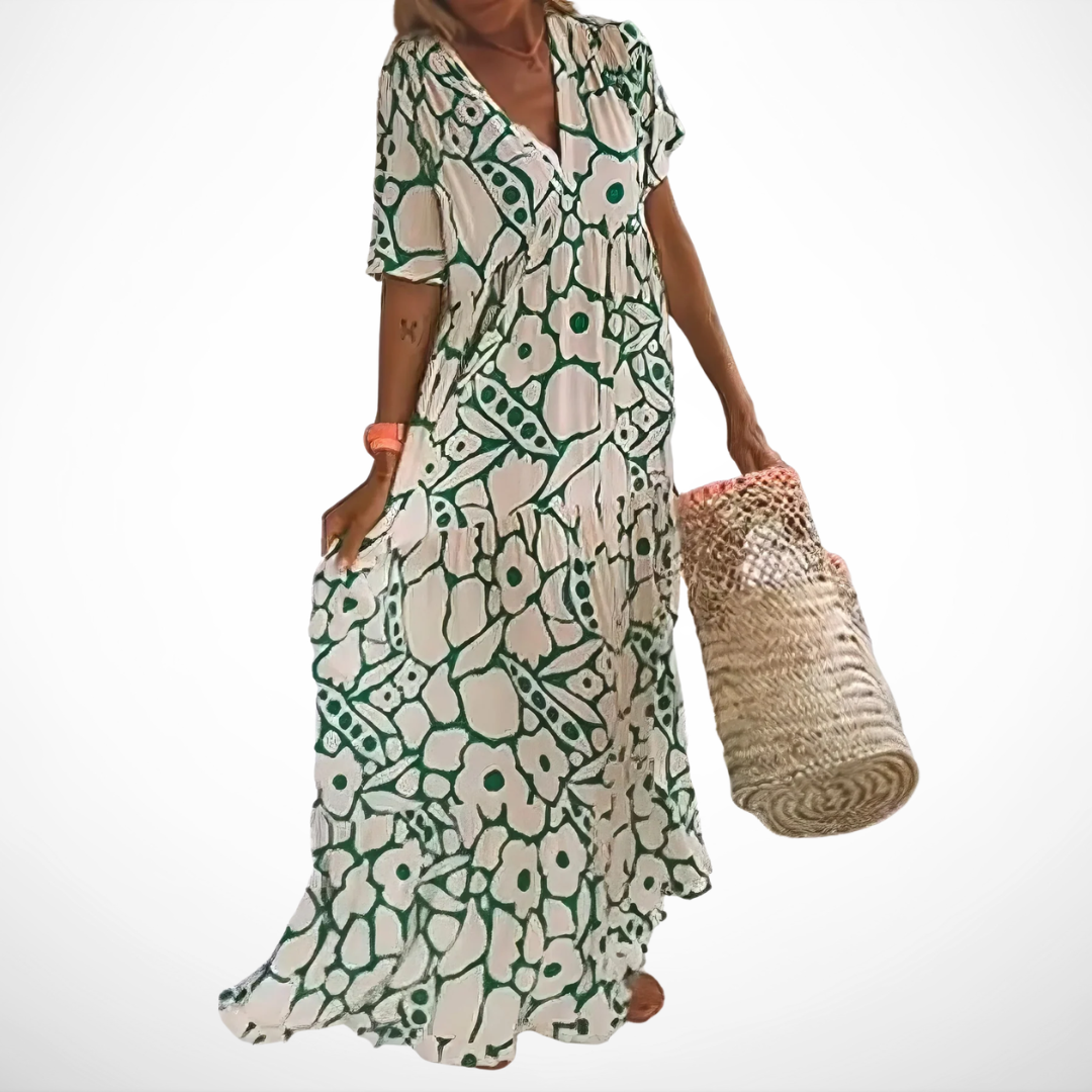 Natural Elegance Maxi Dress | The Spark