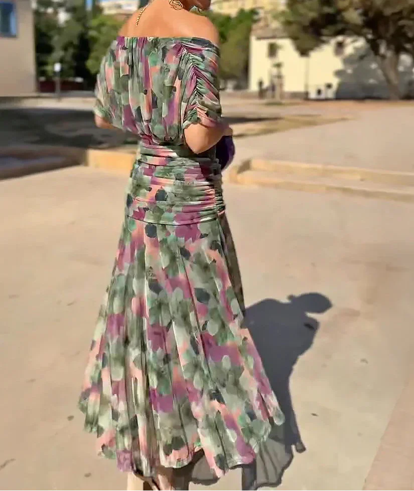 Lady™ - Wrap Dress with Draped Cut