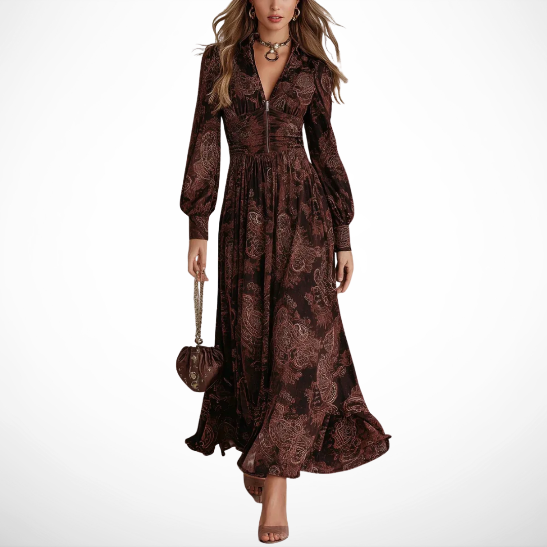 The Spark | Vintage-Inspired Elegant Long Dress
