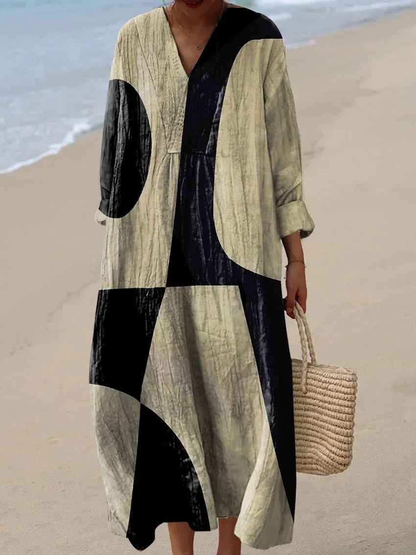 Emily | Printed Dress for a Summer Breeze