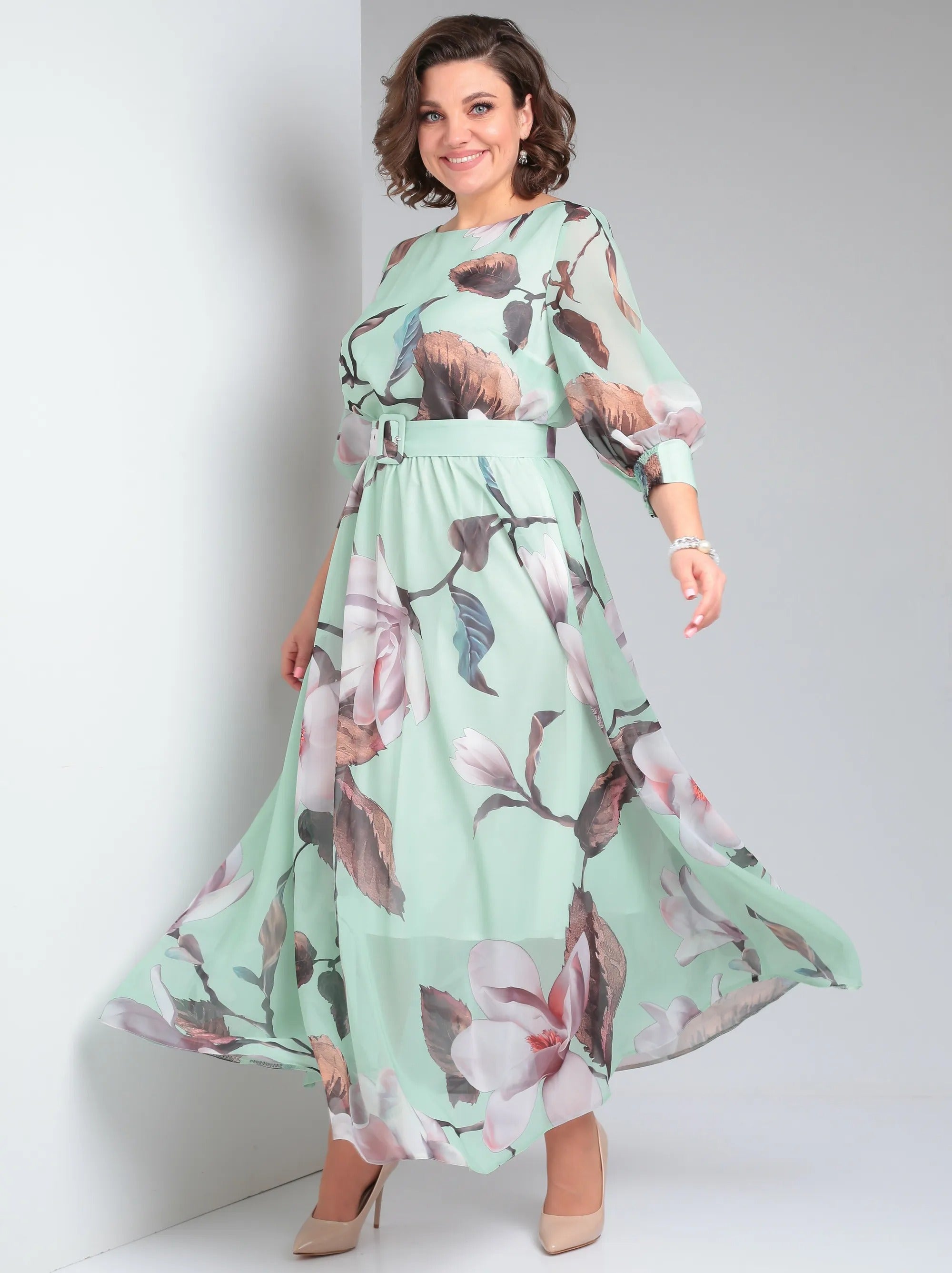SCARLETT | Long Sleeve Floral Dress