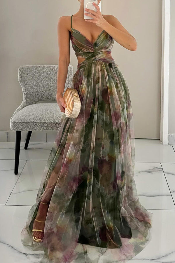 EIRITH™ | Romantic Sheer Detail Dress