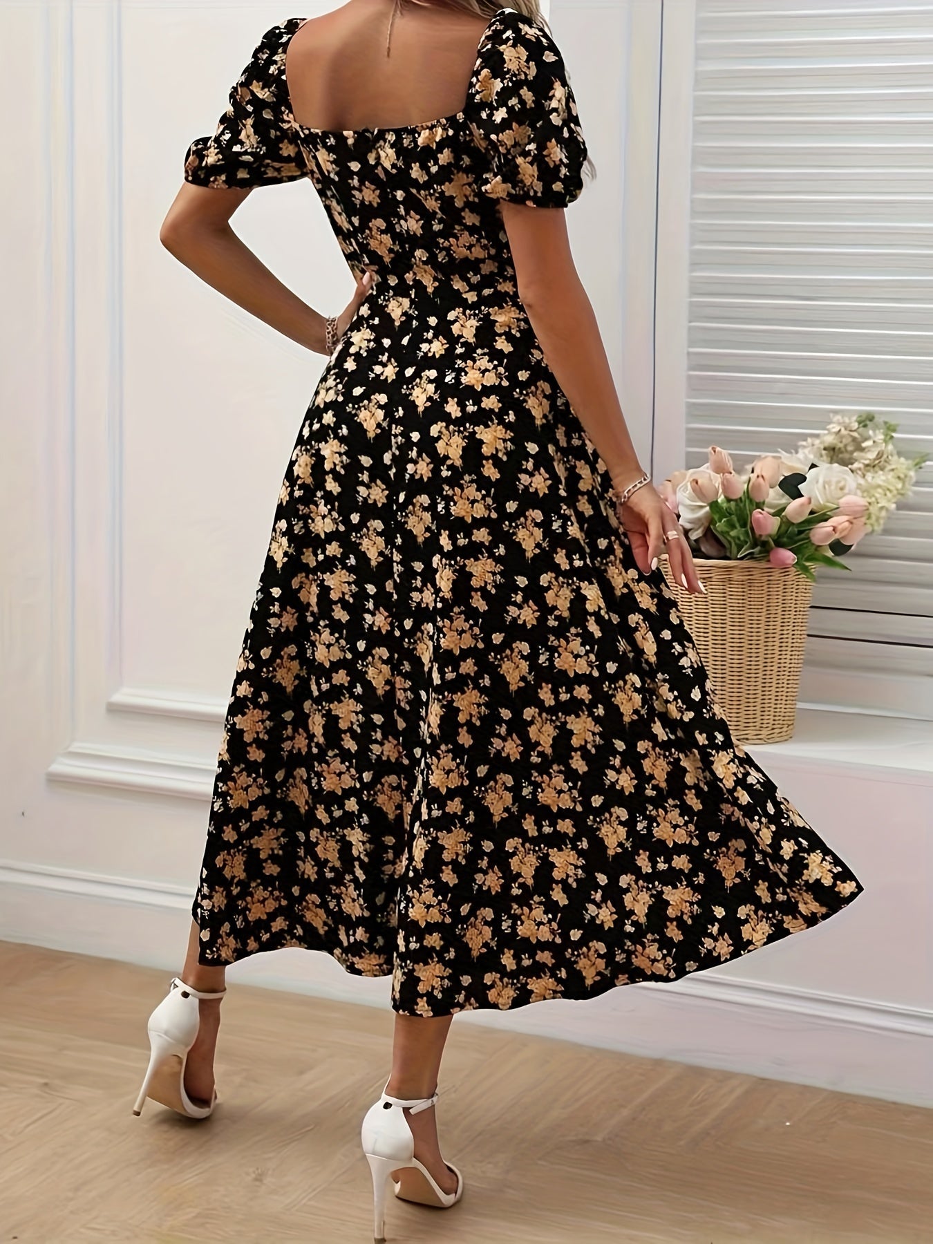 Chloé The Spark | Elegant Floral Dress