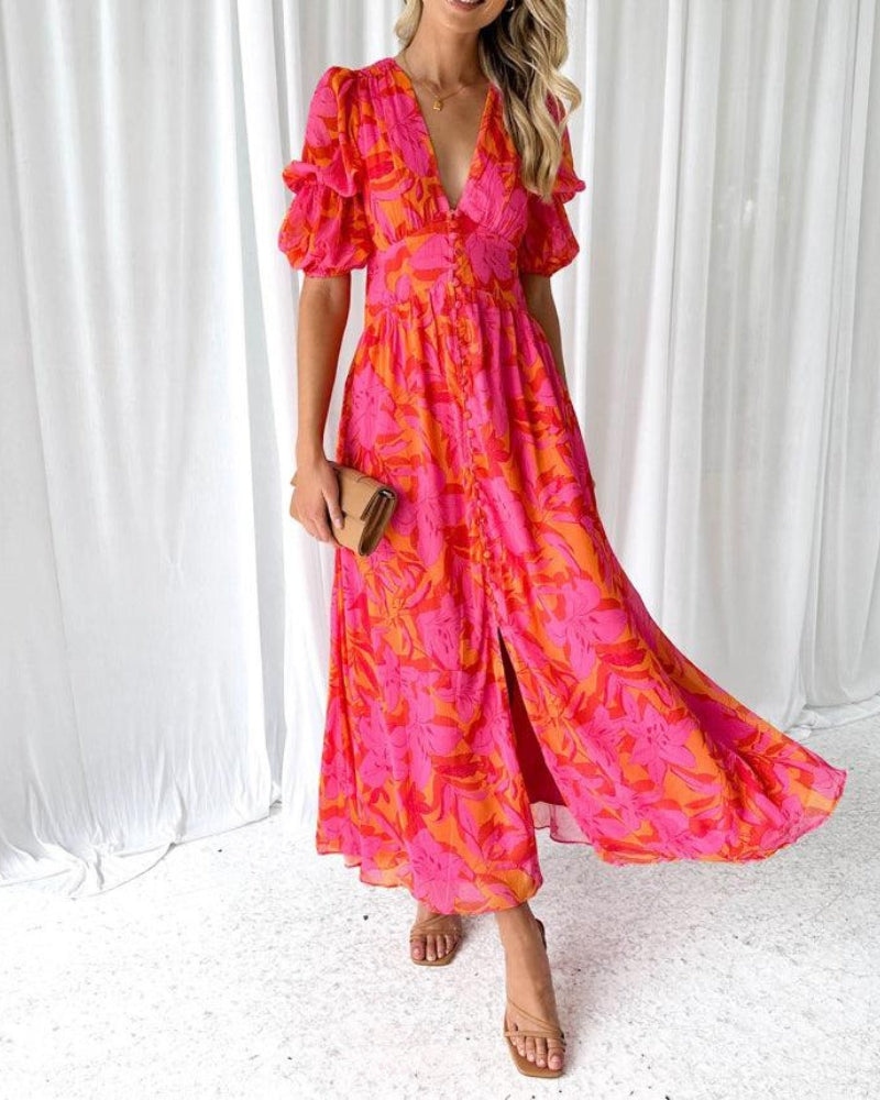 Solar Splendour Maxi Dress by The Spark