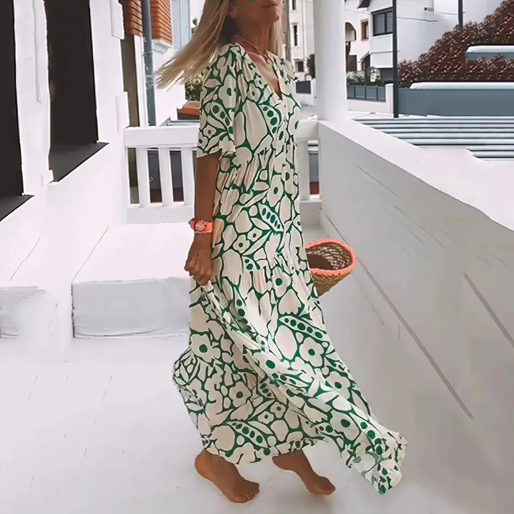 Natural Elegance Maxi Dress | The Spark