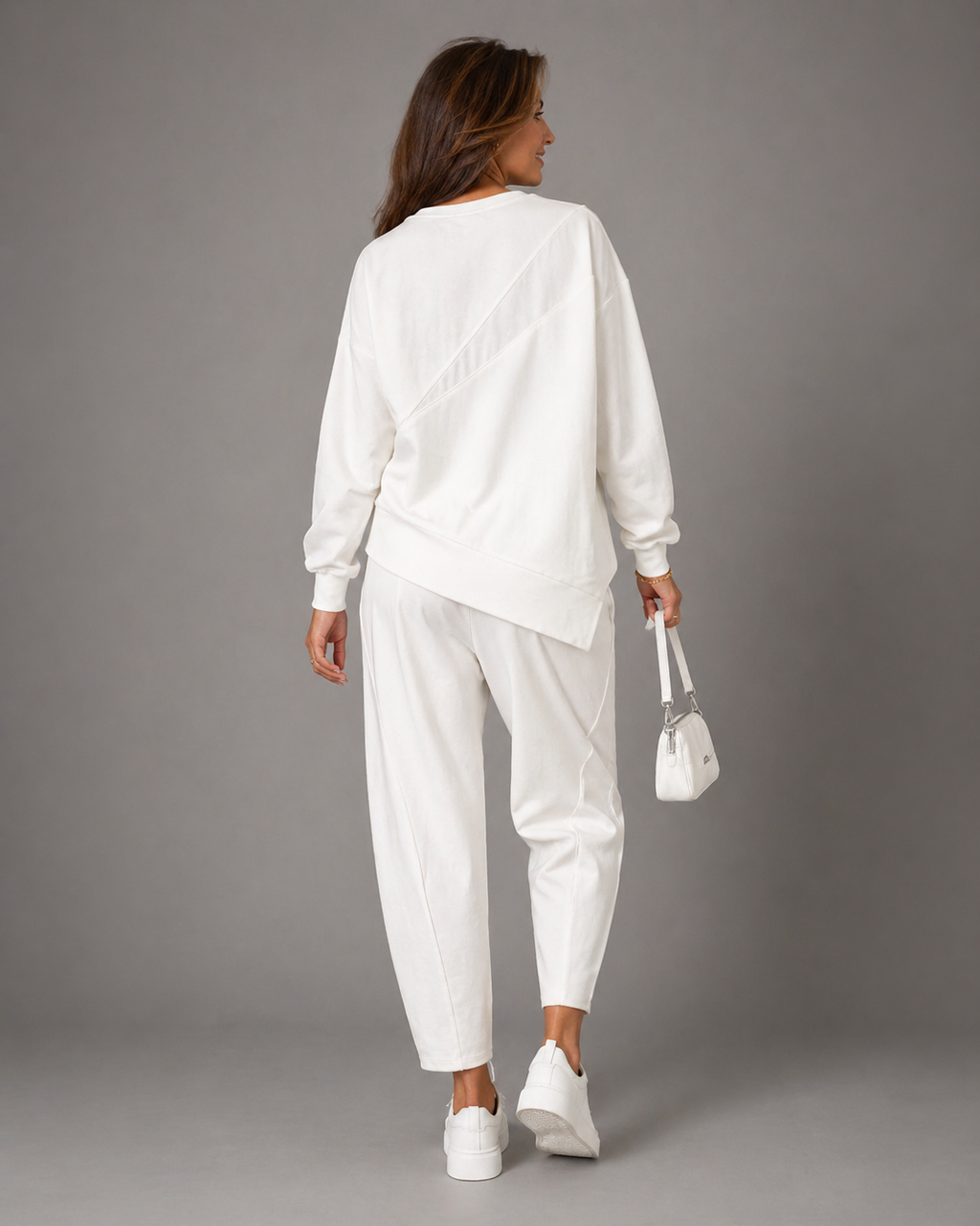 AMELIA | Casual Two-Piece Set with Round Neck and Long Sleeves