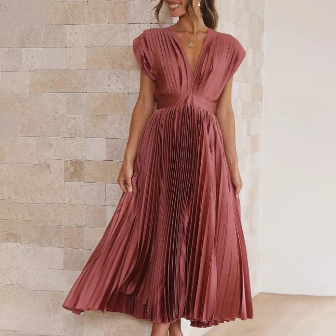 MARNI™ | Timeless Pleated Midi Dress