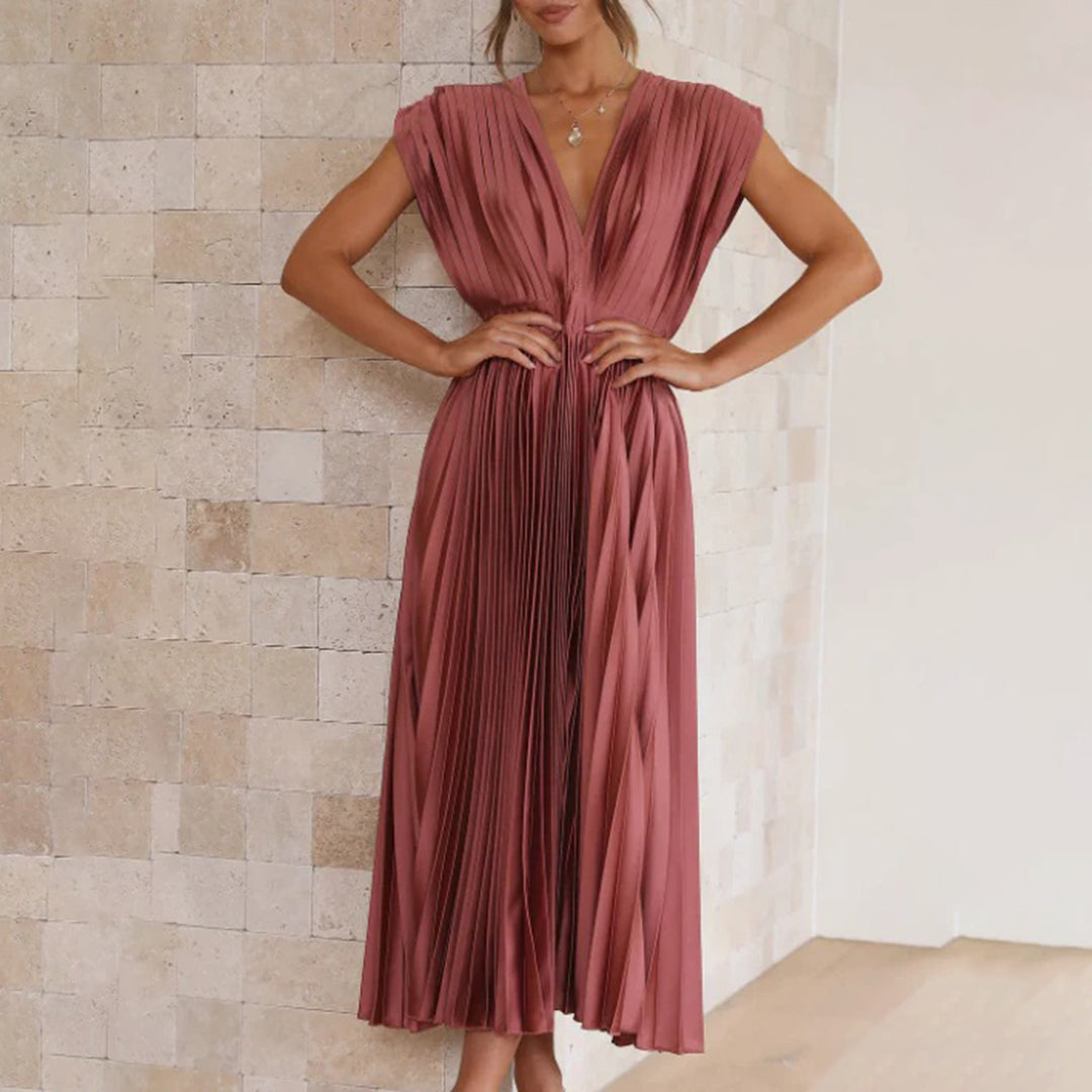 MARNI™ | Timeless Pleated Midi Dress