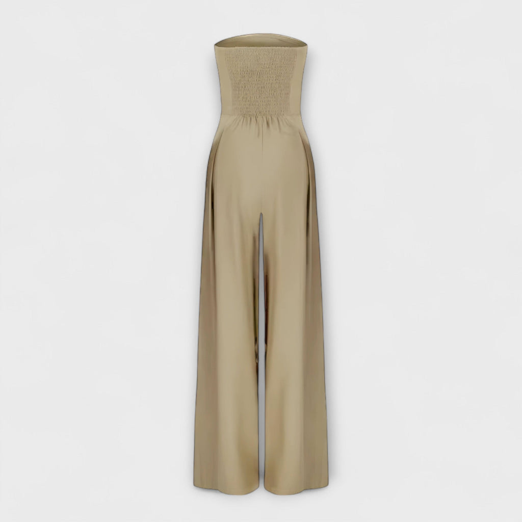KIORA  | Elegant strapless jumpsuit