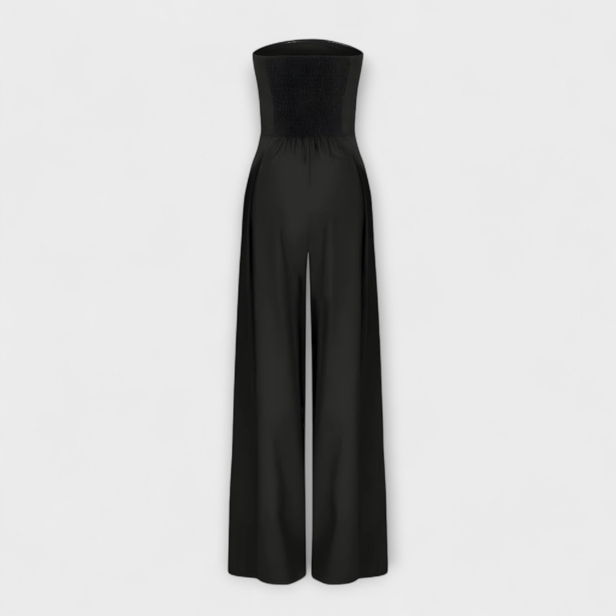 KIORA  | Elegant strapless jumpsuit