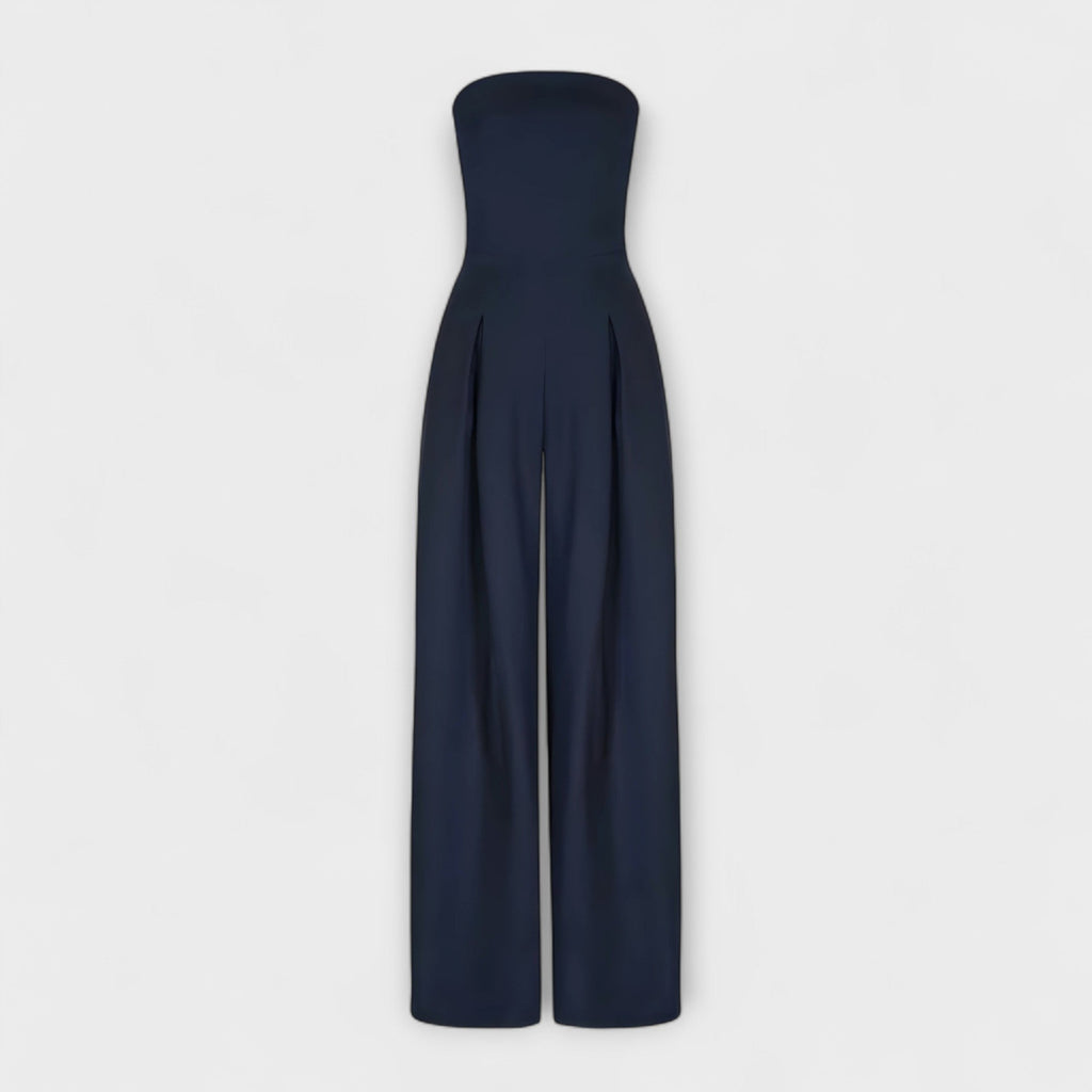 KIORA  | Elegant strapless jumpsuit