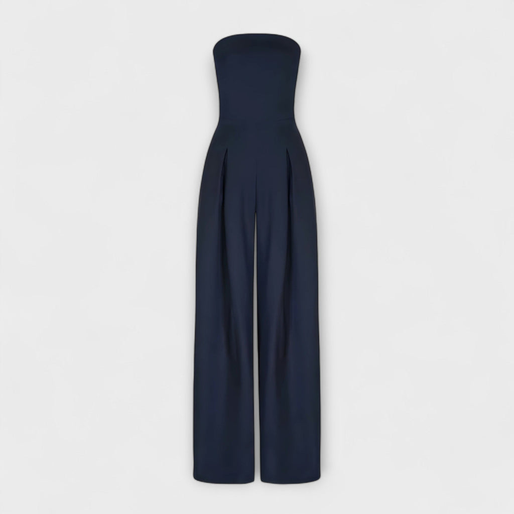 KIORA  | Elegant strapless jumpsuit