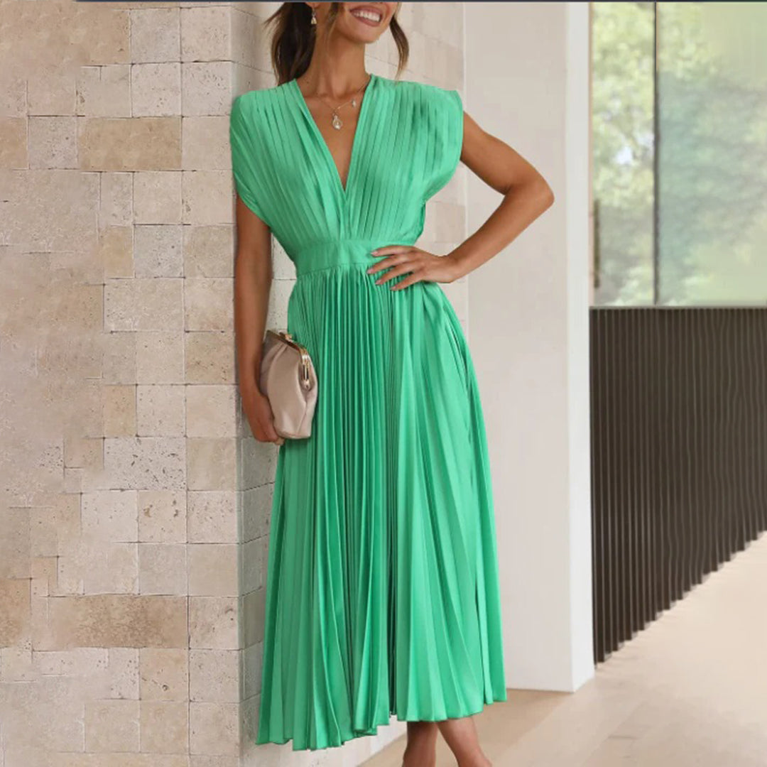 MARNI™ | Timeless Pleated Midi Dress