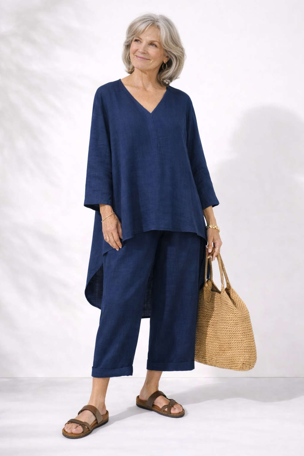 ADRIENA™ | Elegant Two-Piece Set with V-Neck