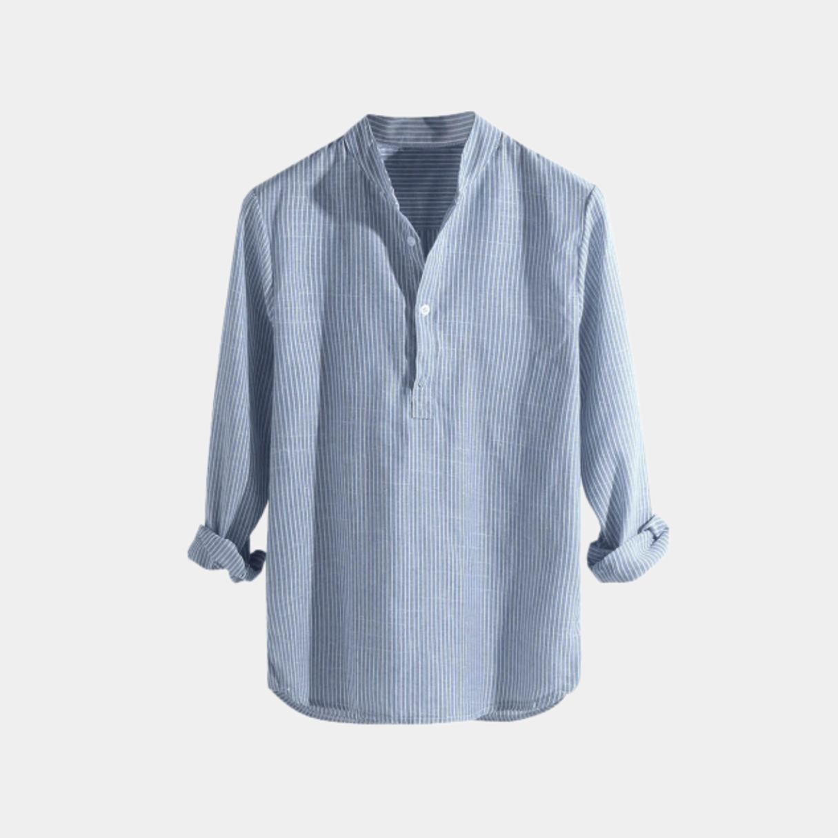 Men's timeless long-sleeve shirt in a classic cut with clean lines and a regular fit