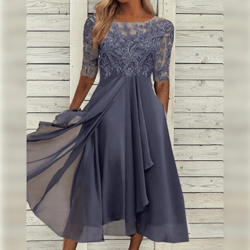 Léa Lace Elegance Dress by The Spark