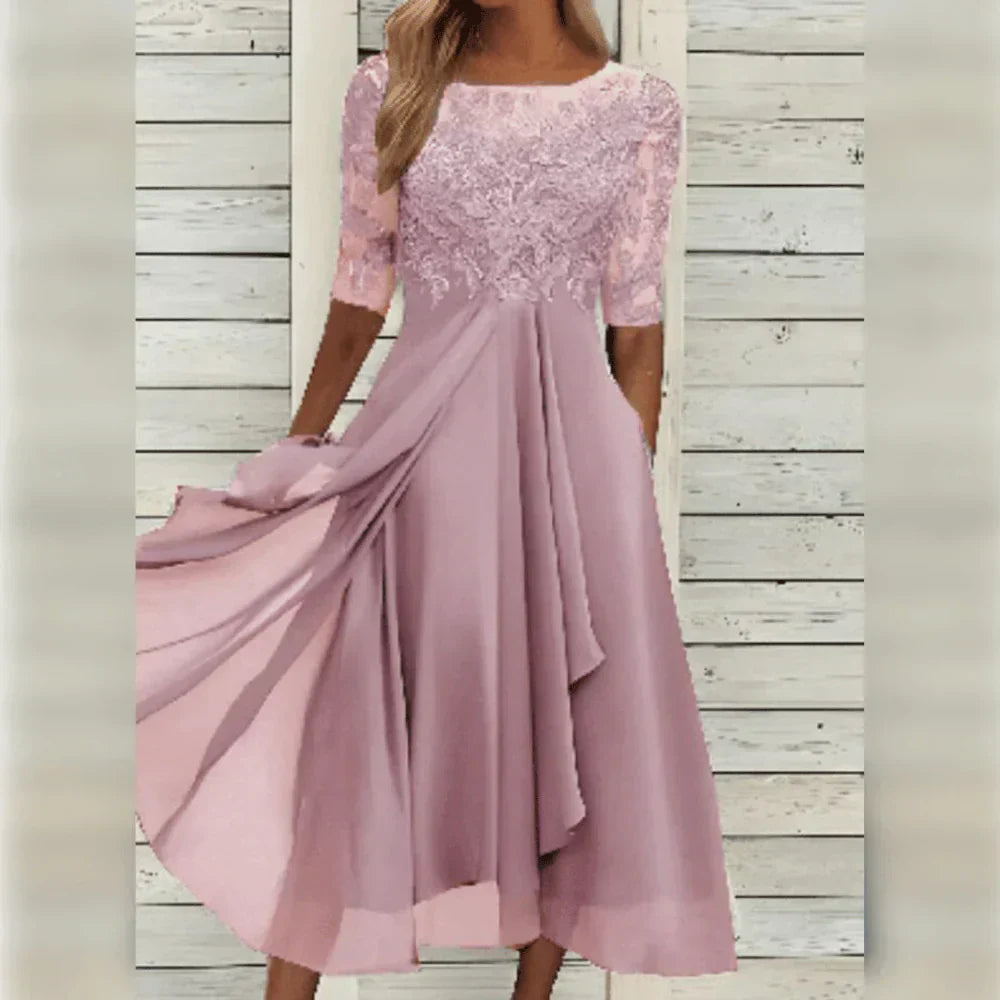 Léa Lace Elegance Dress by The Spark