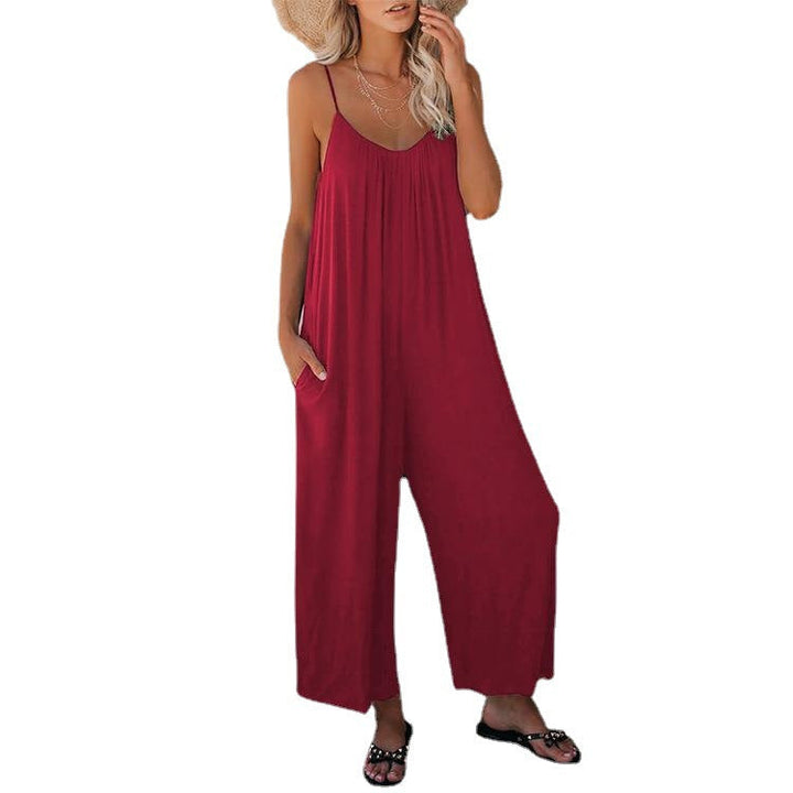 Relaxed wide-fit women's two-piece set in beige, available in a wide range of colours including red, grey, black, purple, navy and burgundy