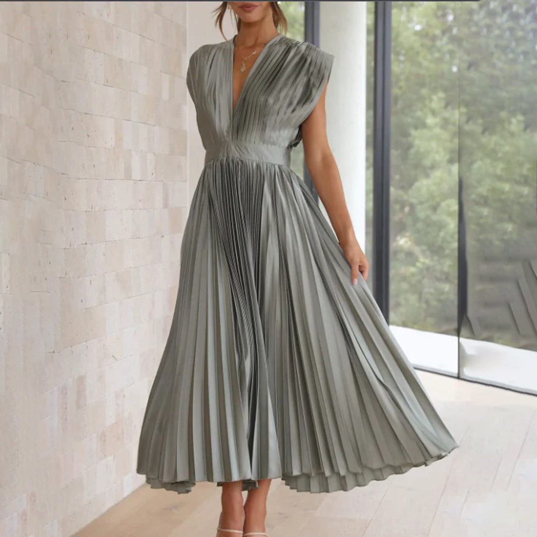 MARNI™ | Timeless Pleated Midi Dress
