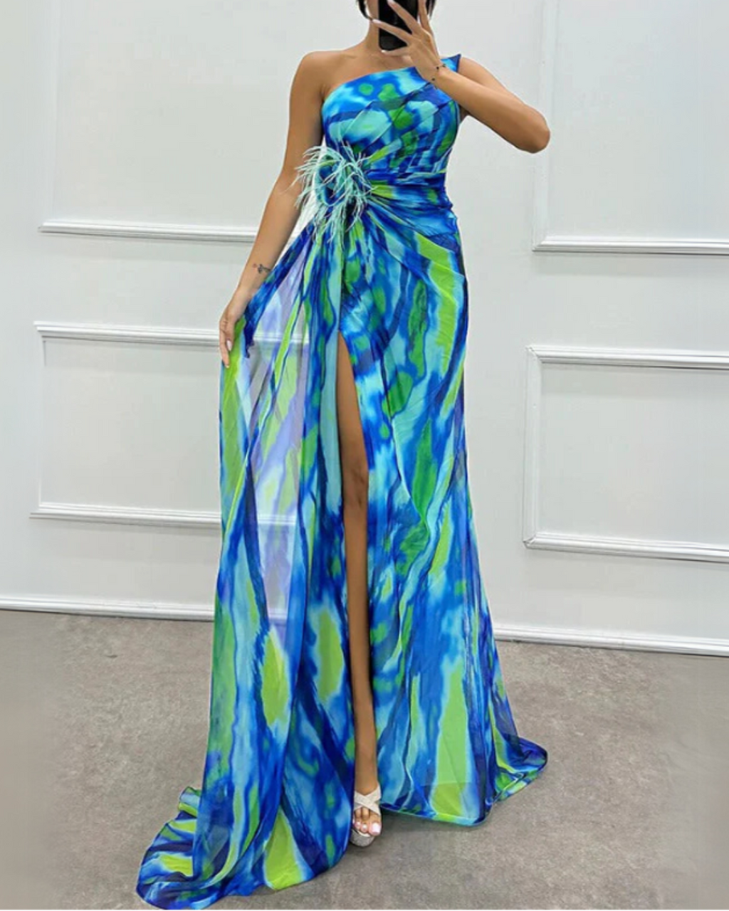 Fenna™ - Lively Elegant Draped Dress