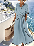 Moria™ - Elegant Dress with Flattering Waist and Festive Chic