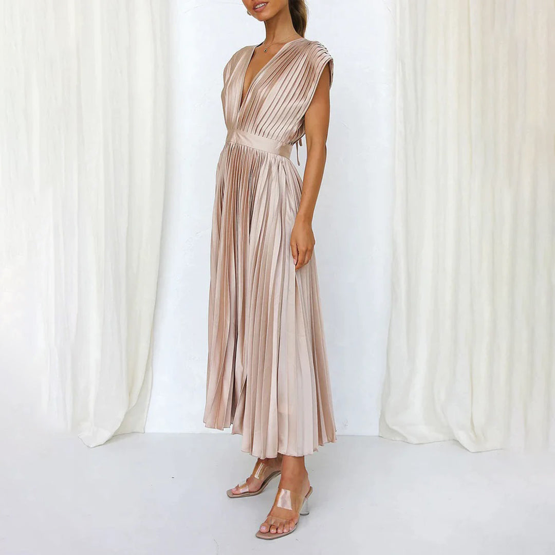 MARNI™ | Timeless Pleated Midi Dress