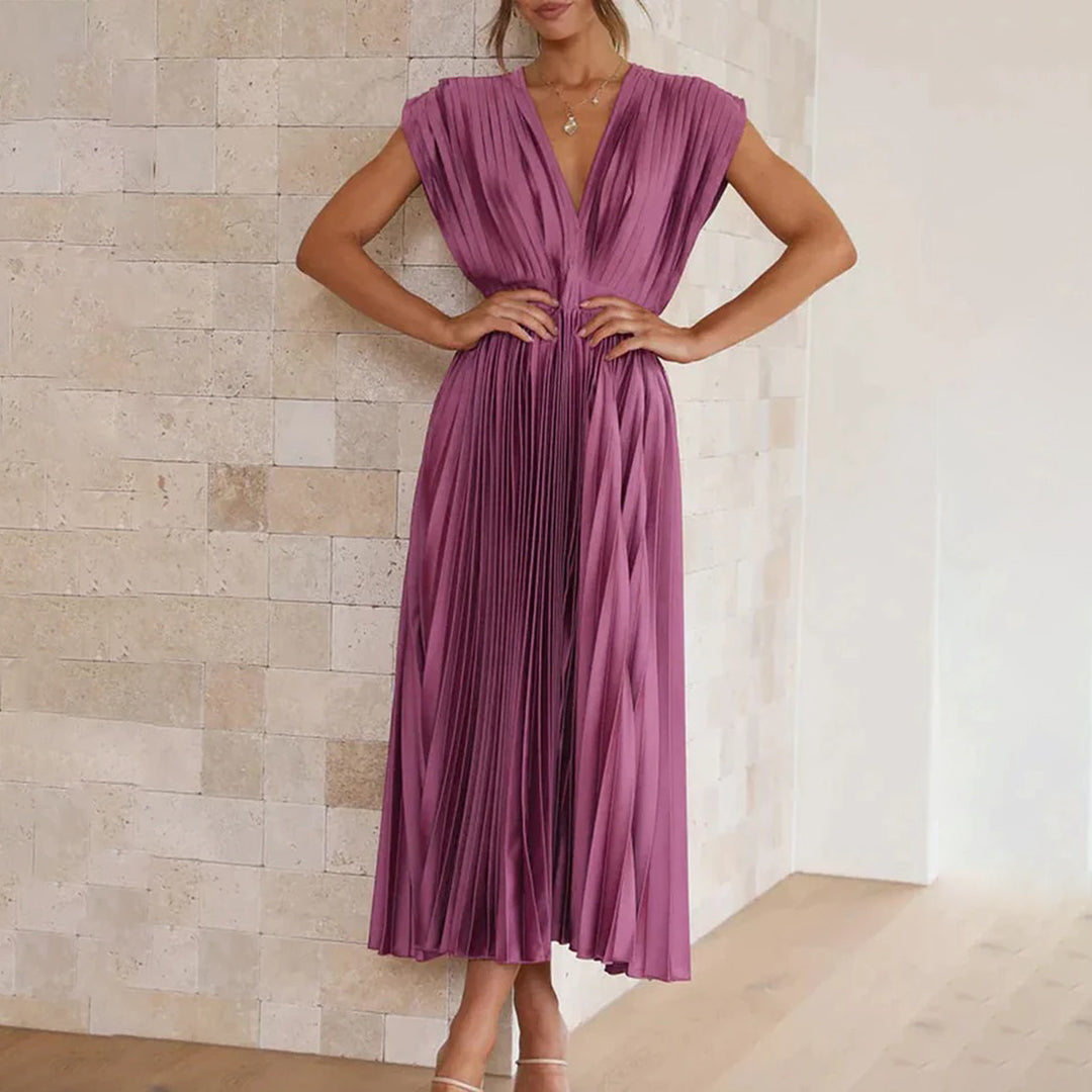 MARNI™ | Timeless Pleated Midi Dress