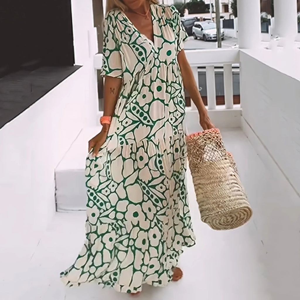 Natural Elegance Maxi Dress | The Spark